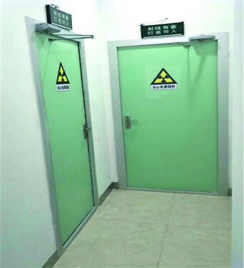崇左厂家定制防 辐射铅门 CT室铅门 放射科射线防护施工